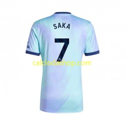 Maglia Arsenal SAKA 7 Gara Terza Uomo 2024-2025 MC