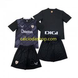 Maglia Portiere Athletic Bilbao Gara Home Completo Bambino 2-13 Anni 2024-2025 MC