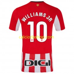 Maglia Athletic Bilbao Williams JR 10 Gara Home Uomo 2024-2025 MC