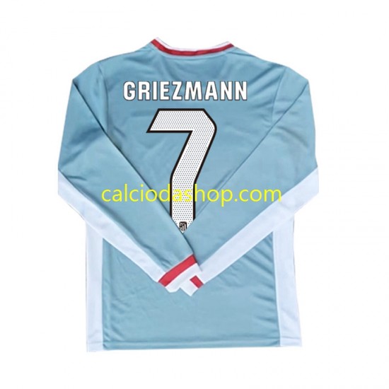 Maglia Atlético Madrid Antoine Griezmann 7 Gara Away Uomo 2024-2025 ML Maglia Atlético Madrid Antoine Griezmann 7 Gara Away Uomo 2024-2025 ML