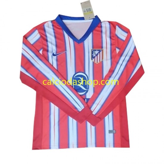 Maglia Atlético Madrid Gara Home Uomo 2024-2025 ML Maglia Atlético Madrid Gara Home Uomo 2024-2025 ML