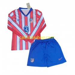 Maglia Atlético Madrid Gara Home Completo Bambino 2-13 Anni 2024-2025 ML
