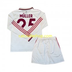 Maglia FC Bayern München Muller 25 Gara Terza Completo Bambino 2-13 Anni 2024-2025 ML