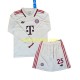 Maglia FC Bayern München Muller 25 Gara Terza Completo Bambino 2-13 Anni 2024-2025 ML