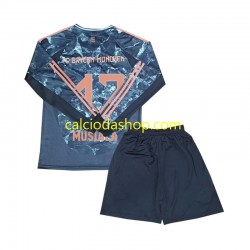 Maglia FC Bayern München Musiala 42 Gara Away Completo Bambino 2-13 Anni 2024-2025 ML