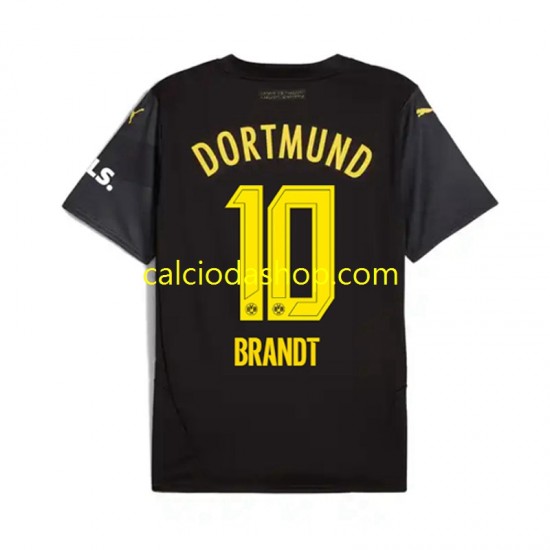 Maglia Borussia Dortmund Julian Brandt 10 Gara Away Uomo 2024-2025 MC Maglia Borussia Dortmund Julian Brandt 10 Gara Away Uomo 2024-2025 MC