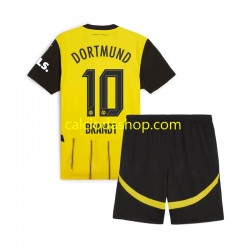 Maglia Borussia Dortmund Julian Brandt 10 Gara Home Completo Bambino 2-13 Anni 2024-2025 MC
