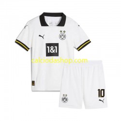 Maglia Borussia Dortmund Julian Brandt 10 Gara Terza Completo Bambino 2-13 Anni 2024-2025 MC