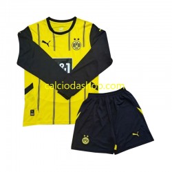 Maglia Borussia Dortmund Gara Home Completo Bambino 2-13 Anni 2024-2025 ML