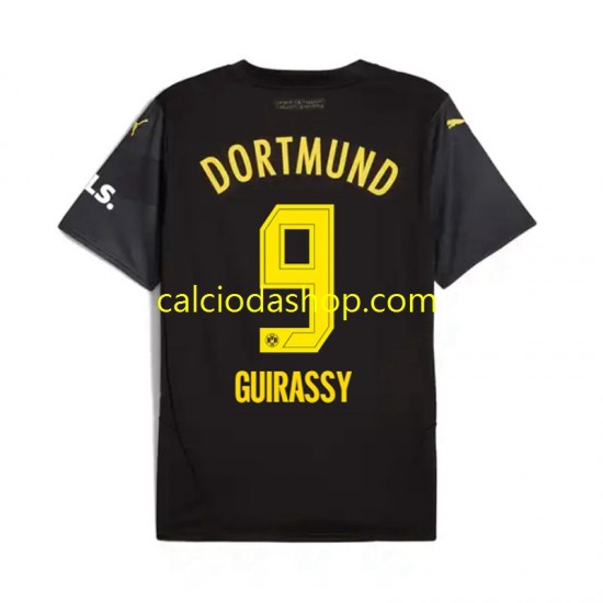 Maglia Borussia Dortmund Serhou Guirassy 9 Gara Away Uomo 2024-2025 MC Maglia Borussia Dortmund Serhou Guirassy 9 Gara Away Uomo 2024-2025 MC