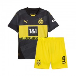 Maglia Borussia Dortmund Serhou Guirassy 9 Gara Away Completo Bambino 2-13 Anni 2024-2025 MC