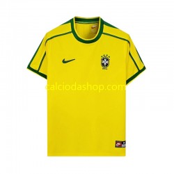 Maglia Brasile Retro Gara Home Uomo 1998 MC