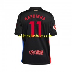 Maglia FC Barcelona RAPHINHA 11 Gara Terza Uomo 2024-2025 MC