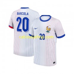 Maglia Francia Bradley Barcola 20 Gara Away Uomo 2024 MC