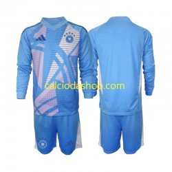 Maglia Portiere Germania Gara Quarto Completo Bambino 2-13 Anni 2024-2025 ML