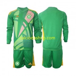 Maglia Portiere Germania Gara Terza Completo Bambino 2-13 Anni 2024-2025 ML