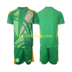 Maglia Portiere Germania Gara Terza Completo Bambino 2-13 Anni 2024-2025 MC