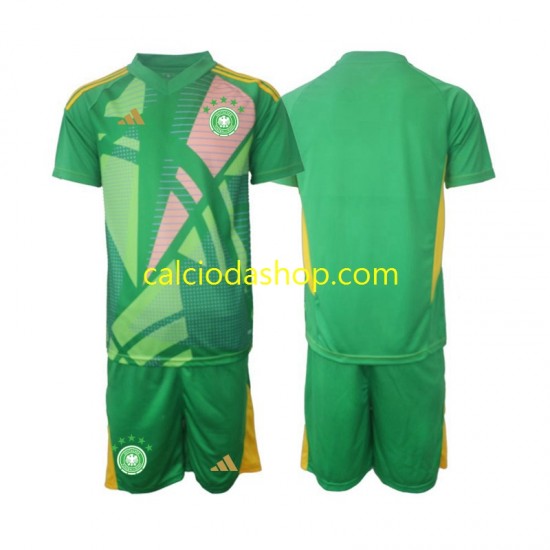 Maglia Portiere Germania Gara Terza Completo Bambino 2-13 Anni 2024-2025 MC Maglia Portiere Germania Gara Terza Completo Bambino 2-13 Anni 2024-2025 MC