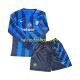 Maglia Inter Milan Gara Home Completo Bambino 2-13 Anni 2024-2025 ML Maglia Inter Milan Gara Home Completo Bambino 2-13 Anni 2024-2025 ML