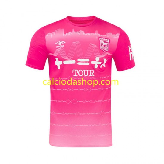 Maglia Ipswich Town Gara Terza Uomo 2024-2025 MC Maglia Ipswich Town Gara Terza Uomo 2024-2025 MC