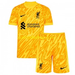 Maglia Portiere Liverpool Gara Quarto Completo Bambino 2-13 Anni 2024-2025 MC