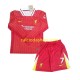 Maglia Liverpool Luis Diaz 7 Gara Home Completo Bambino 2-13 Anni 2024-2025 ML