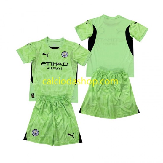 Maglia Portiere Manchester City 2 Gara Quarto Completo Bambino 2-13 Anni 2024-2025 MC Maglia Portiere Manchester City 2 Gara Quarto Completo Bambino 2-13 Anni 2024-2025 MC