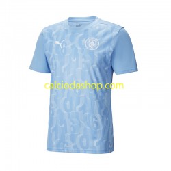 Maglia Manchester City Pre-Match Gara Home Uomo 2024-2025 MC