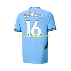 Maglia Manchester City RODRIGO 16 Gara Home Uomo 2024-2025 MC