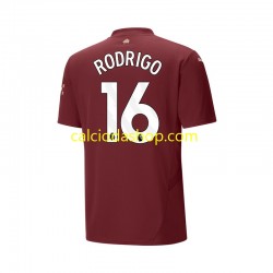 Maglia Manchester City RODRIGO 16 Gara Terza Uomo 2024-2025 MC