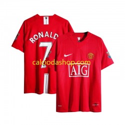 Maglia Manchester United Cristiano Ronaldo 7 Champion League 2007 Retro Gara Home Uomo MC