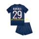 Maglia Paris Saint-Germain Bradley Barcola 29 Gara Home Completo Bambino 2-13 Anni 2024-2025 MC Maglia Paris Saint-Germain Bradley Barcola 29 Gara Home Completo Bambino 2-13 Anni 2024-2025 MC