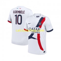 Maglia Paris Saint-Germain Ousmane Dembele 10 Gara Away Uomo 2024-2025 MC