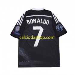 Maglia Real Madrid Cristiano Ronaldo 7 2014 Retro Gara Terza Uomo MC