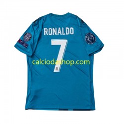 Maglia Real Madrid Cristiano Ronaldo 7 2017 Retro Gara Terza Uomo MC