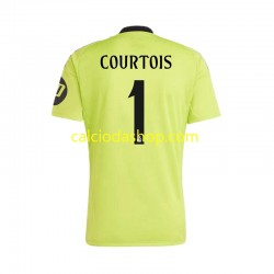 Maglia Portiere Real Madrid COURTOIS 1 Gara Terza Uomo 2024-2025 MC