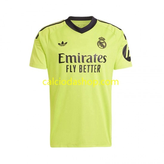 Maglia Portiere Real Madrid COURTOIS 1 Gara Terza Uomo 2024-2025 MC