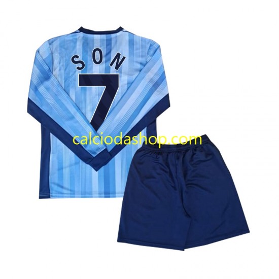 Maglia Tottenham Spurs Son 7 Gara Away Completo Bambino 2-13 Anni 2024-2025 ML