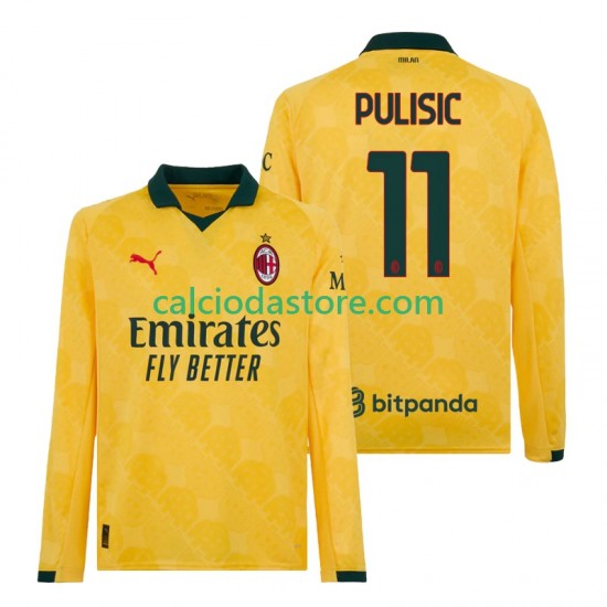 Maglia AC Milan Christian Pulisic 11 Gara Terza Uomo 2025-2026 ML