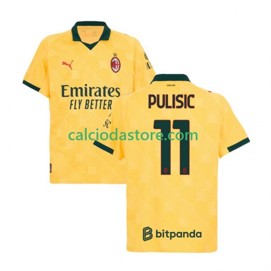 Maglia AC Milan Christian Pulisic 11 Gara Terza Uomo 2025-2026 MC