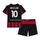Maglia AC Milan Rafael Leao 10 Gara Home Completo Bambino 2-13 Anni 2025-2026 MC