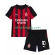 Maglia AC Milan Rafael Leao 10 Gara Home Completo Bambino 2-13 Anni 2025-2026 MC