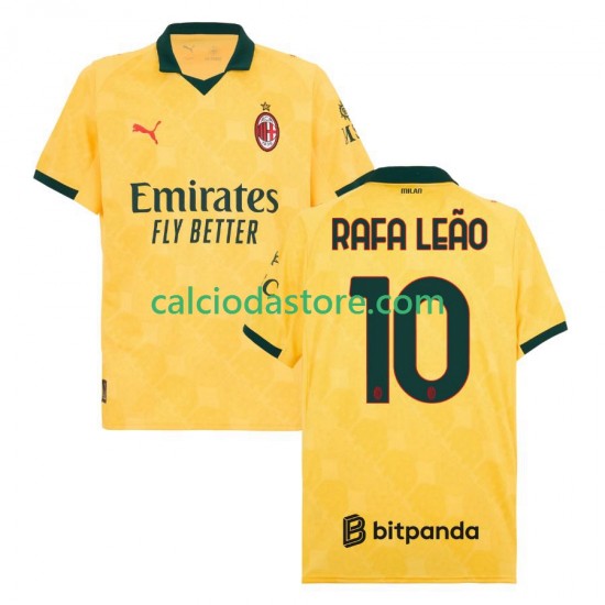 Maglia AC Milan Rafael Leao 10 Gara Terza Uomo 2025-2026 MC