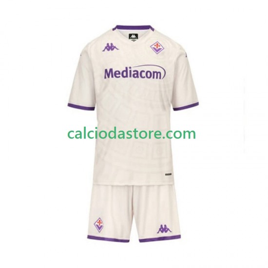 Maglia ACF Fiorentina Gara Away Completo Bambino 2-13 Anni 2025-2026 MC Maglia ACF Fiorentina Gara Away Completo Bambino 2-13 Anni 2025-2026 MC