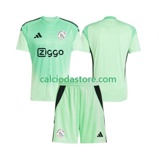 Maglia Portiere AFC Ajax Gara Home Completo Bambino 2-13 Anni 2025-2026 MC
