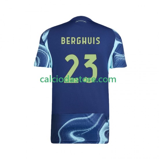Maglia AFC Ajax Steven Berghuis 23 Gara Away Uomo 2025-2026 MC Maglia AFC Ajax Steven Berghuis 23 Gara Away Uomo 2025-2026 MC