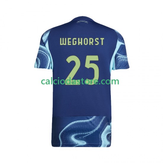 Maglia AFC Ajax Wout Weghorst 25 Gara Away Uomo 2025-2026 MC Maglia AFC Ajax Wout Weghorst 25 Gara Away Uomo 2025-2026 MC