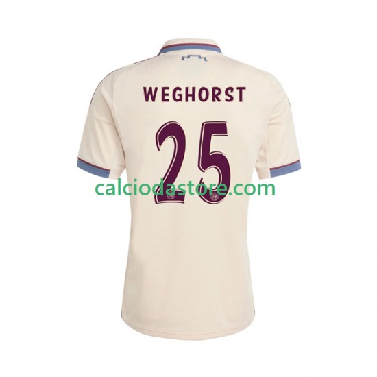 Maglia AFC Ajax Wout Weghorst 25 Gara Terza Uomo 2025-2026 MC Maglia AFC Ajax Wout Weghorst 25 Gara Terza Uomo 2025-2026 MC