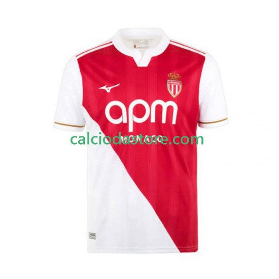 Maglia AS Monaco Gara Home Uomo 2025-2026 MC Maglia AS Monaco Gara Home Uomo 2025-2026 MC