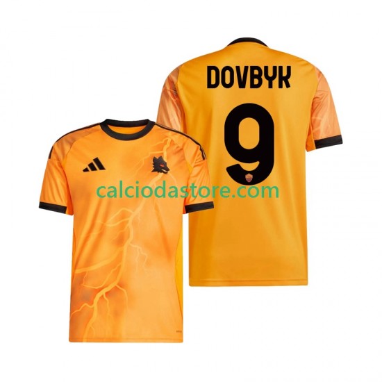 Maglia AS Roma Artem Dovbyk 9 Gara Away Uomo 2025-2026 MC